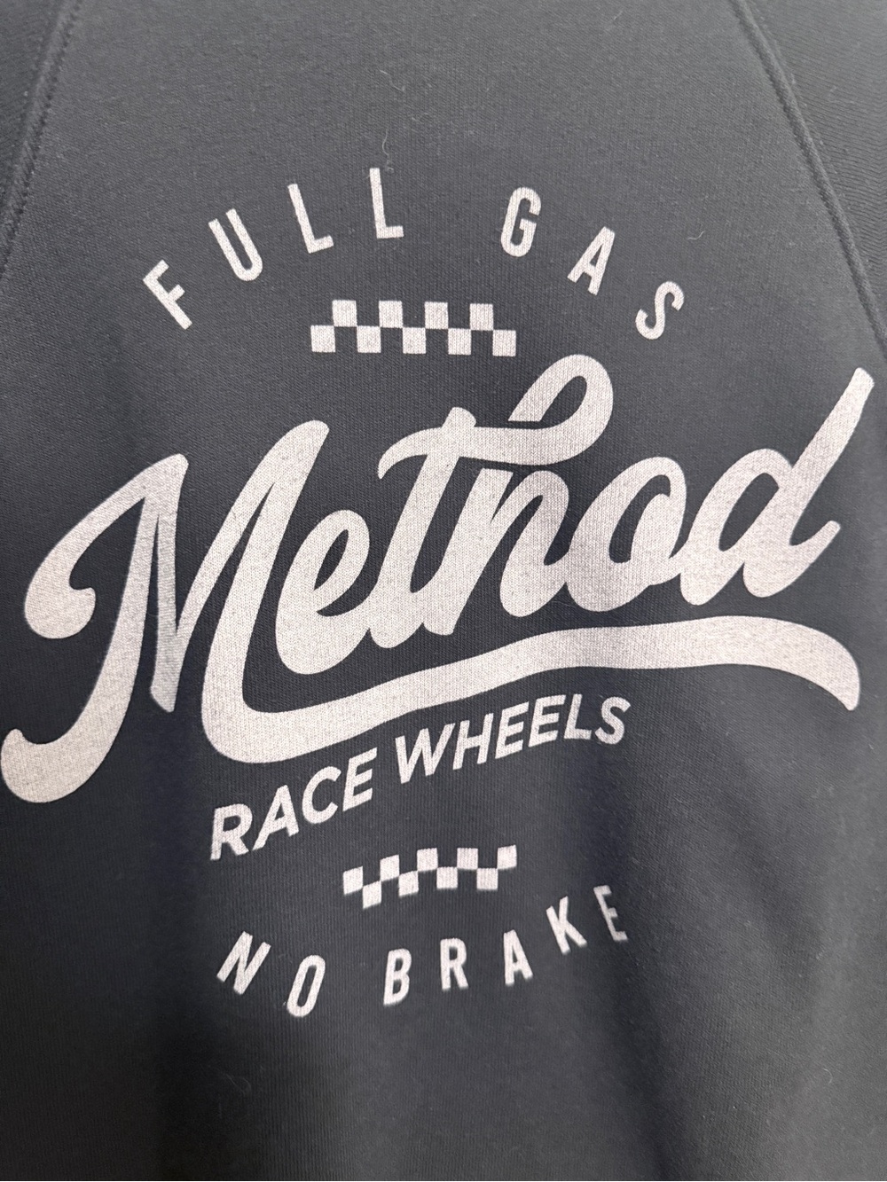 Method Race Wheels Men's Black Crewneck Sweater Size XL - Picture 4 of 6